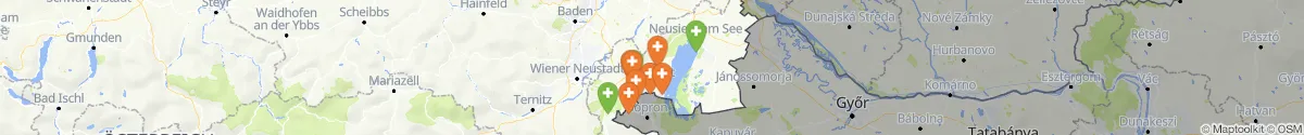 Map view for Pharmacies emergency services nearby Sankt Margarethen im Burgenland (Eisenstadt-Umgebung, Burgenland)